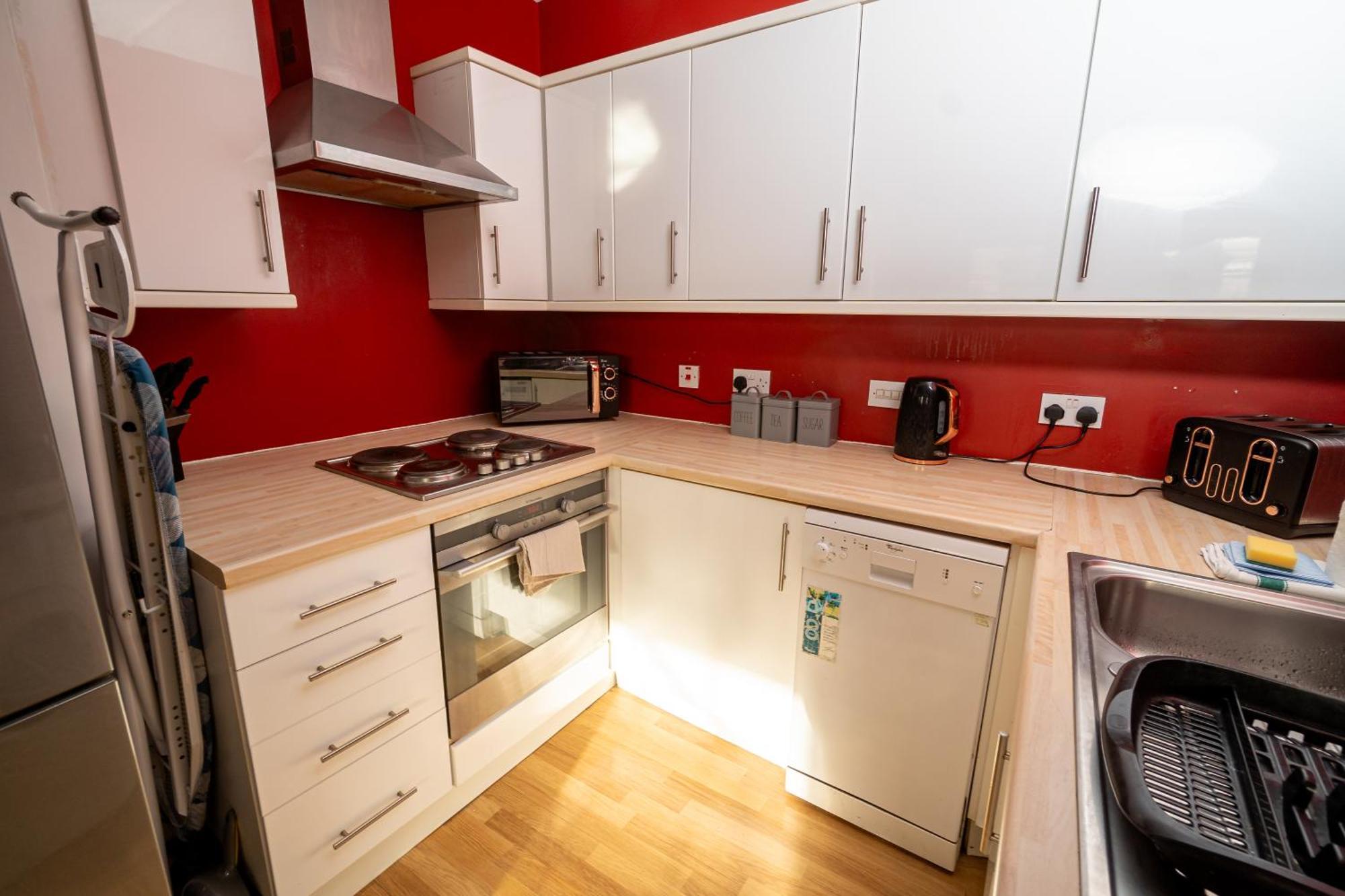 Cozy And Modern 2-Bed Apartment Swansea Exteriör bild